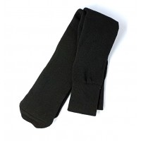 Носки черные высокие трикотажные