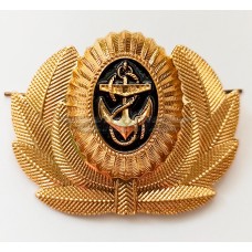 Кокарда мичманов ВМФ металл на фуражку Военно-Морского флота