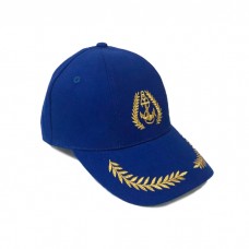 Капитанская синяя кепка-бейсболка
